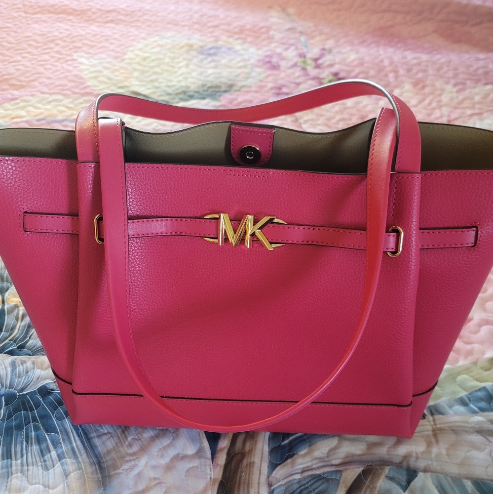 MK Pink Tote Bag